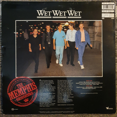 Виниловая пластинка Вет Вет Вет, Wet Wet Wet, The Memphis, бу