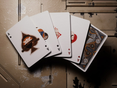 Карты "Theory11 Mandalorian V2 Stars Wars playing cards"