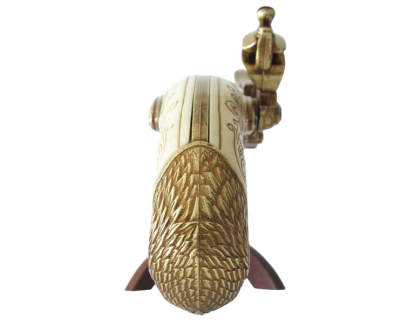 Макет. Кремневый 2-х ствольный пистоль (Франция, XVIII век)