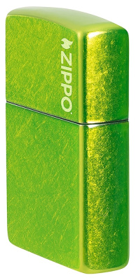 Зажигалка ZIPPO Logo с покрытием Lurid™, латунь/сталь, зеленая, глянцевая, 38x13x57 мм (без бензина)