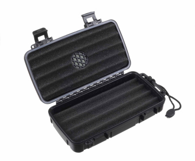 Хьюмидор дорожный на 5 сигар, ударопрочный