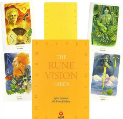 Карты Таро "Rune Vision Cards" AGM Urania / Карты Рунического Видения