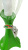 Диспенсер для напитков Пивная Башня "Бокал", 3л, колба для льда, зеленый