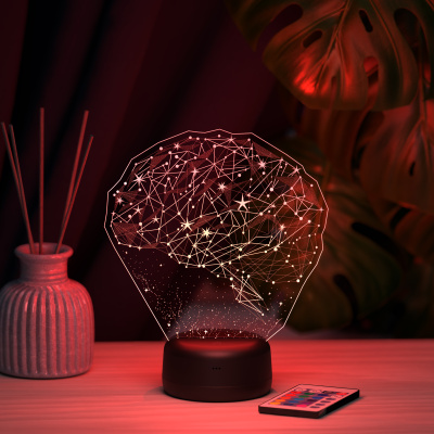 3D ночник Мозг (Нейронные сети)