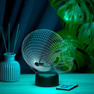 3D ночник Шлем для американского футбола