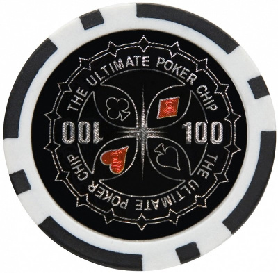 Набор для покера "ULTIMATE" на 100 фишек (арт. pku100)