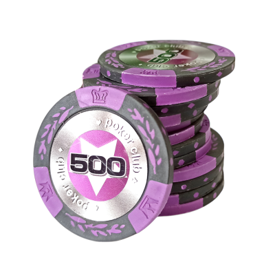 Фишки для игры в покер Black Stars номиналом 500 (25шт)