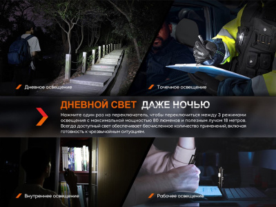 Тактическая ручка Fenix T6 черная Тактическая ручка Fenix T6 черная