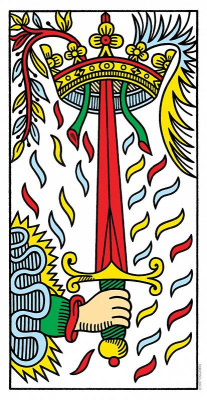 Карты Таро. "CBD Tarot De Marseilles" / Марсельское Таро Конвера-Бен-Дова, US Games Systems