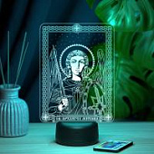 3D ночник Икона Архангел Михаил