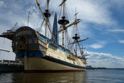 Модель Линкор Полтава 1783г., 85см