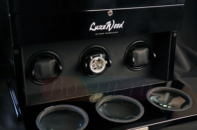 Шкатулка для подзавода 3х часов Luxewood LW10020