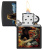 Зажигалка ZIPPO Linda Picken с покрытием Black Matte, латунь/сталь, черная, 38x13x57 мм