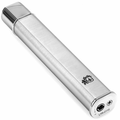 Зажигалка Colibri Miata Satin Silver & Polished Silver