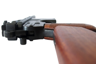 Макет. Пистолет Mauser C96 ("Маузер") с деревянной кобурой-прикладом (Германия, 1896 г.)