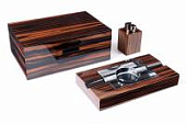 Настольный набор сигарных аксессуаров Gentili, SET-SVH09-Incavo