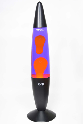 Лава лампа Amperia Hypno Оранжевая/Фиолетовая (48 см)