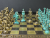 Шахматный набор "Спарта" (45х45 см), доска коричневая