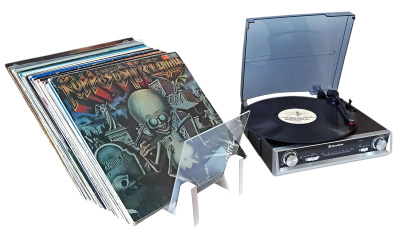 Держатель для 50-ти виниловых пластинок, RB-50M, белый Держатель для 50-ти виниловых пластинок, RB-50M, белый