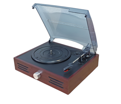 Виниловый проигрыватель Suprem с Bluetooth, 33/45/78, с пластиковой крышкой, T105