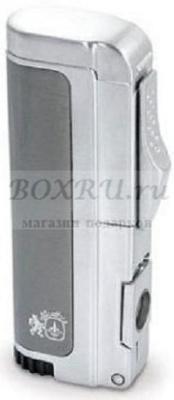 Турбо зажигалка Colibri Paradigm QTR-417003Е, серый