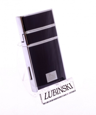 Зажигалка Lubinski Мантуя, турбо, черная, WA550-1