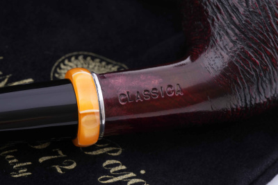 Трубка Mastro de Paja Pettinata Classica с цветным кольцом