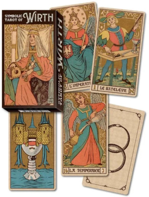 Карты Таро "Symbolic Tarot of Wirth" Lo Scarabeo / Символическая Колода от Вирта