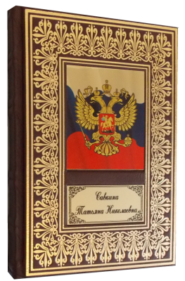 Кожаный ежедневник подарочный