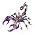 Сборная металлическая модель "Король скорпионов" Violet Plus Cyberpunk DIY