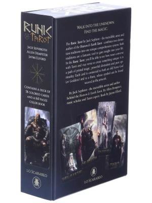 Карты Таро "Runic Tarot Kit" Lo Scarabeo / Таро Руны + Книга
