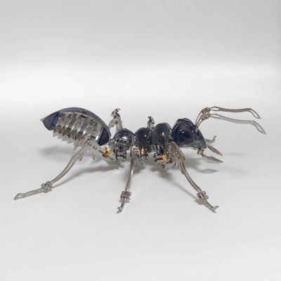 Механический конструктор DIY Cyberpunk из нержавеющей стали "Гигантский Муравей" - Brown