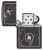 Зажигалка ZIPPO Marble Flame с покрытием High Polish Black, латунь/сталь, черная, глянцевая, 38x13x57 мм (без бензина)