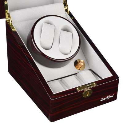 Шкатулка LuxeWood для подзавода 2-х и хранения 3-х часов, арт.LW024-5-6