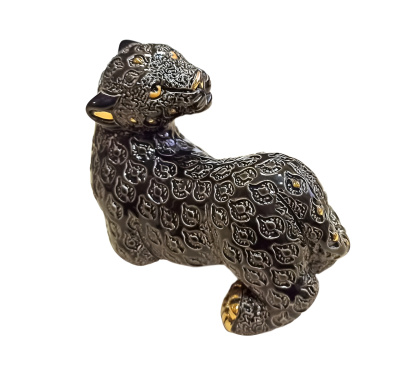 Статуэтка керамическая "Черная Пантера"