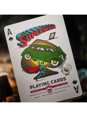 Карты "Theory11 Superman Playing Cards"