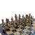 Шахматный набор "Античные войны" (44х44 см), доска синяя