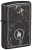 Зажигалка ZIPPO Marble Flame с покрытием High Polish Black, латунь/сталь, черная, глянцевая, 38x13x57 мм (без бензина)