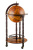 Глобус-бар напольный, сфера 33 см (арт.JG-33001R)