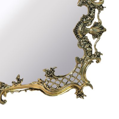Настенное зеркало в раме "Дон Луиш", золото