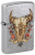 Зажигалка ZIPPO Rick Rietveld с покрытием Street Chrome, латунь/сталь, серебристая, 38x13x57 мм Зажигалка ZIPPO Rick Rietveld с покрытием Street Chrome, латунь/сталь, серебристая, 38x13x57 мм
