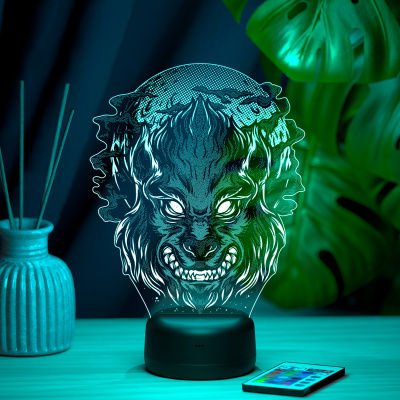 3D ночник Вервольф