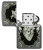 Зажигалка ZIPPO Heart Design с покрытием Iron Stone, латунь/сталь, серая, 38x13x57 мм Зажигалка ZIPPO Heart Design с покрытием Iron Stone, латунь/сталь, серая, 38x13x57 мм