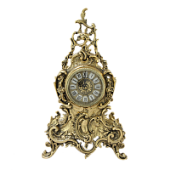 Часы "Луи XIV" каминные бронзовые