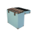Кейс для виниловых пластинок BOX, голубой, BOX-BL