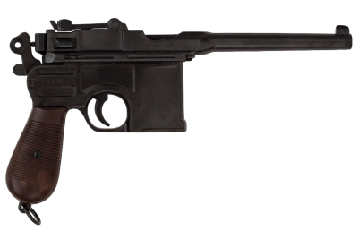 Макет. Пистолет Mauser C96 ("Маузер") в подарочном футляре (Германия, 1896 г.)