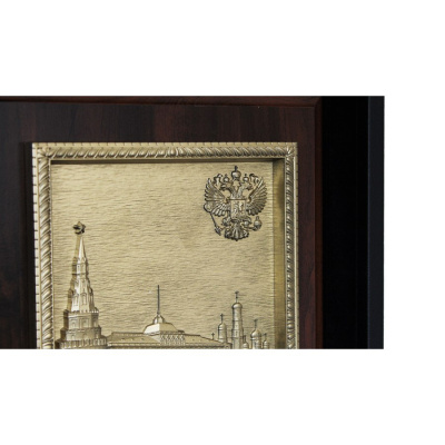 Подарочный набор "Москва на английском языке" с плакеткой "Москва – Кремль"