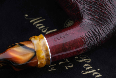 Трубка Mastro de Paja Pettinata Classica с цветным кольцом