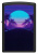 Зажигалка ZIPPO Sunset Black с покрытием Black Light, латунь/сталь, чёрная, матовая, 38x13x57 мм