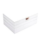 Шкатулка LC Designs для хранения украшений арт.74108, белая